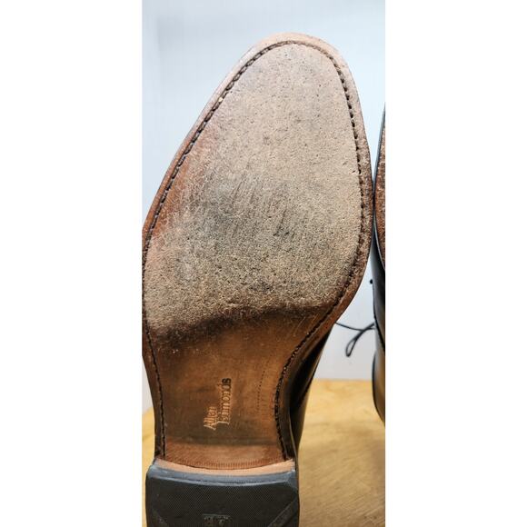 Allen Edmonds Clifton Cap Toe Oxfords 10 3E Made in USA Black Leather Shoes main image 4